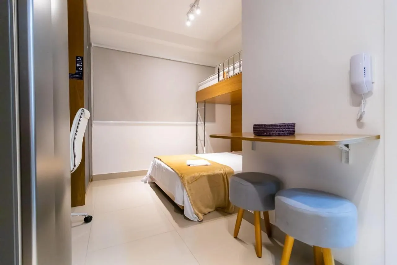 Casa de Férias Studio moderno com Wifi e academia, ao lado do Parque Ibirapuera, Metrô - Dabra House São Paulo