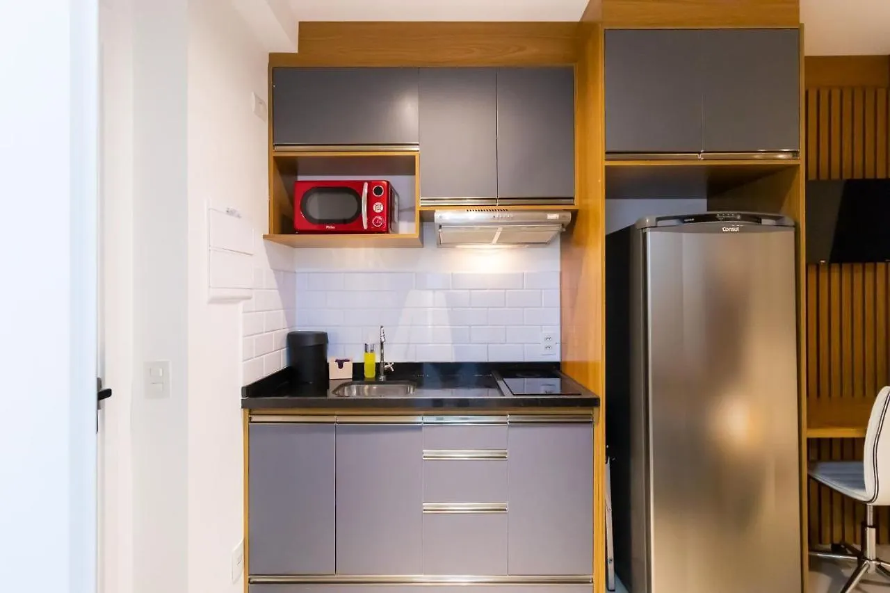 Studios Modernos Totalmente Mobiliados Com Academia Proximo A Metro Parque Ibirapuera E Hospitais Sao Paulo Holiday home